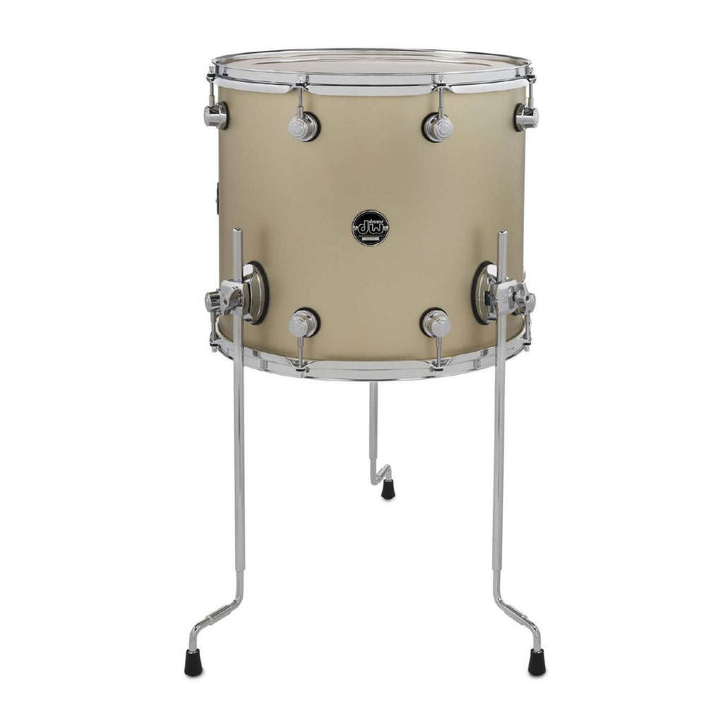 DW Performance Series 16x14 Floor Tom in Gold Mist Hard Satin
