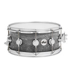 DW Collector 6514SN Concrete Snare Drum with Satin Chrome Hardware