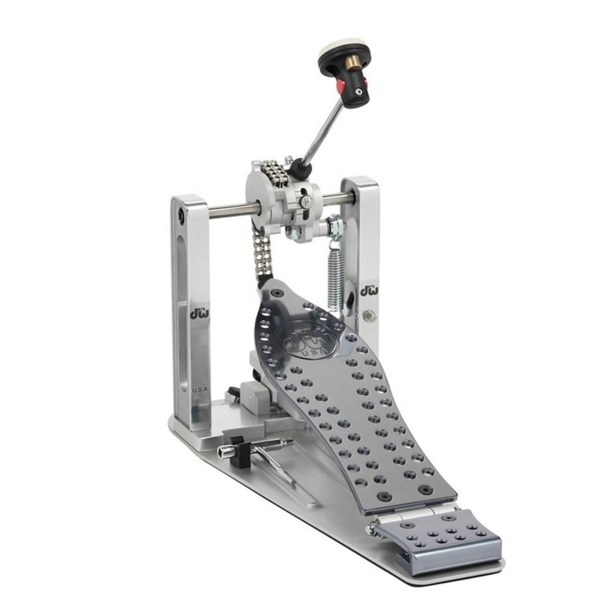 DW MFG USA Machined Chain Drive Bass Drum Single Kick Pedal
