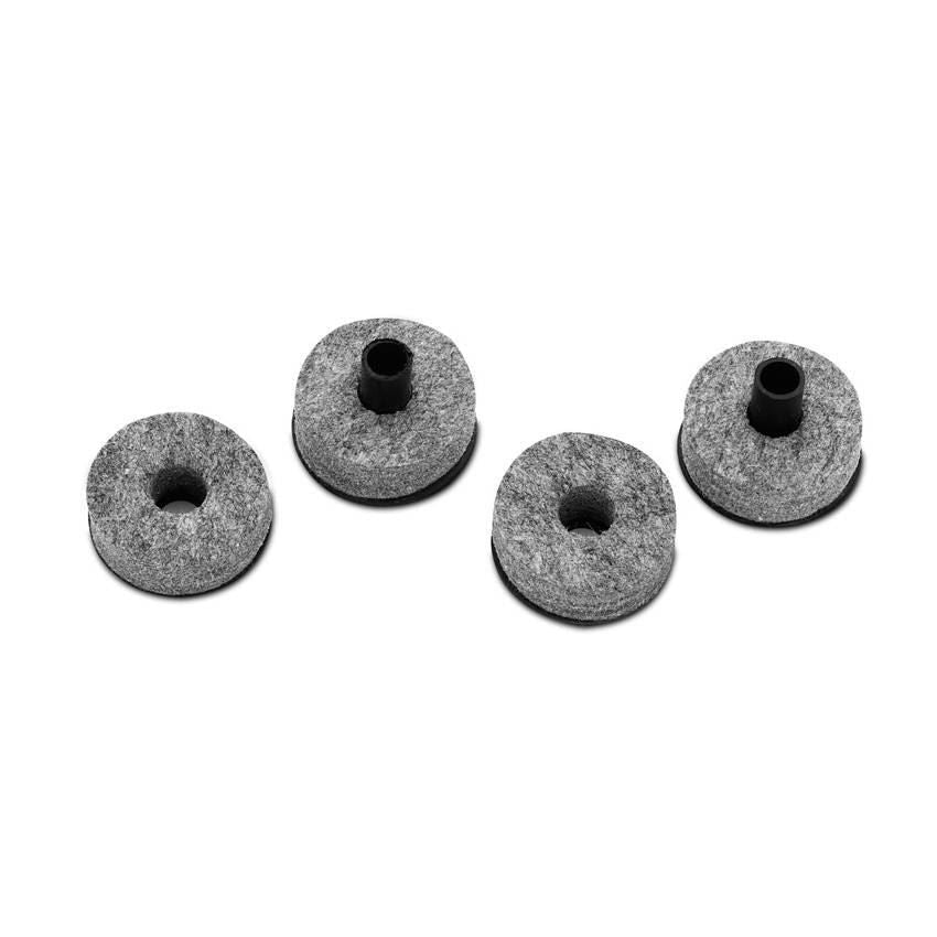 DW DWSM488 pair of top and bottom felt drum hardware accessories with washer for drum rim protection and sound quality.