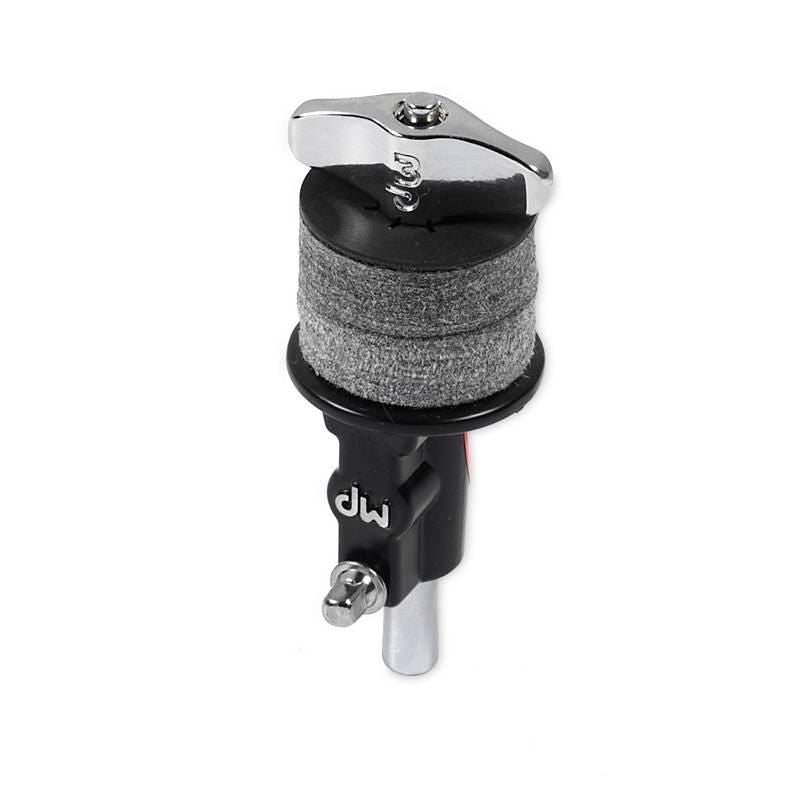 DW DWSM904 4-inch cymbal stacker for drum hardware, shown with metal construction and mounting hardware.