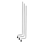 DW DWSMFLT27ALCR 27 Aluminum Tom Leg in Chrome