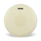 Evans Tri-Center Extended Collar Conga Drum Head for 12.5-inch conga drums, durable drumhead for professional percussion.