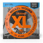 D'Addario EJ20 10-49 Jazz Extra Light Electric Guitar Strings
