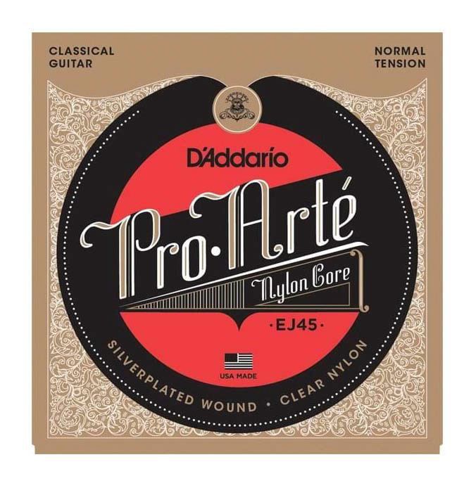 D'Addario EJ45 Pro-Art√© Nylon Classical Guitar Strings Normal Tension