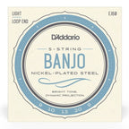 D'Addario EJ60 5-String Banjo Strings - Nickel Light - 9-20