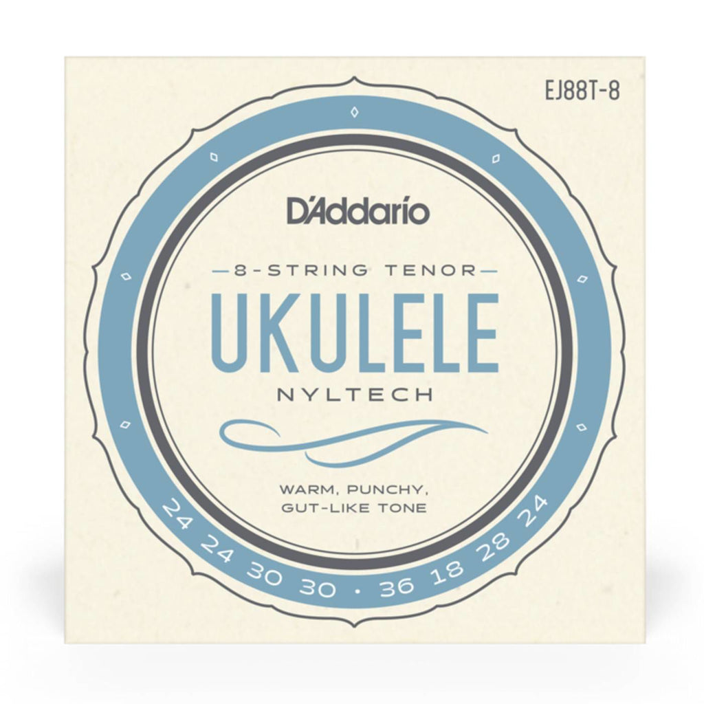 D'Addario EJ88T-8 Nyltech 8-String Tenor Ukulele Strings