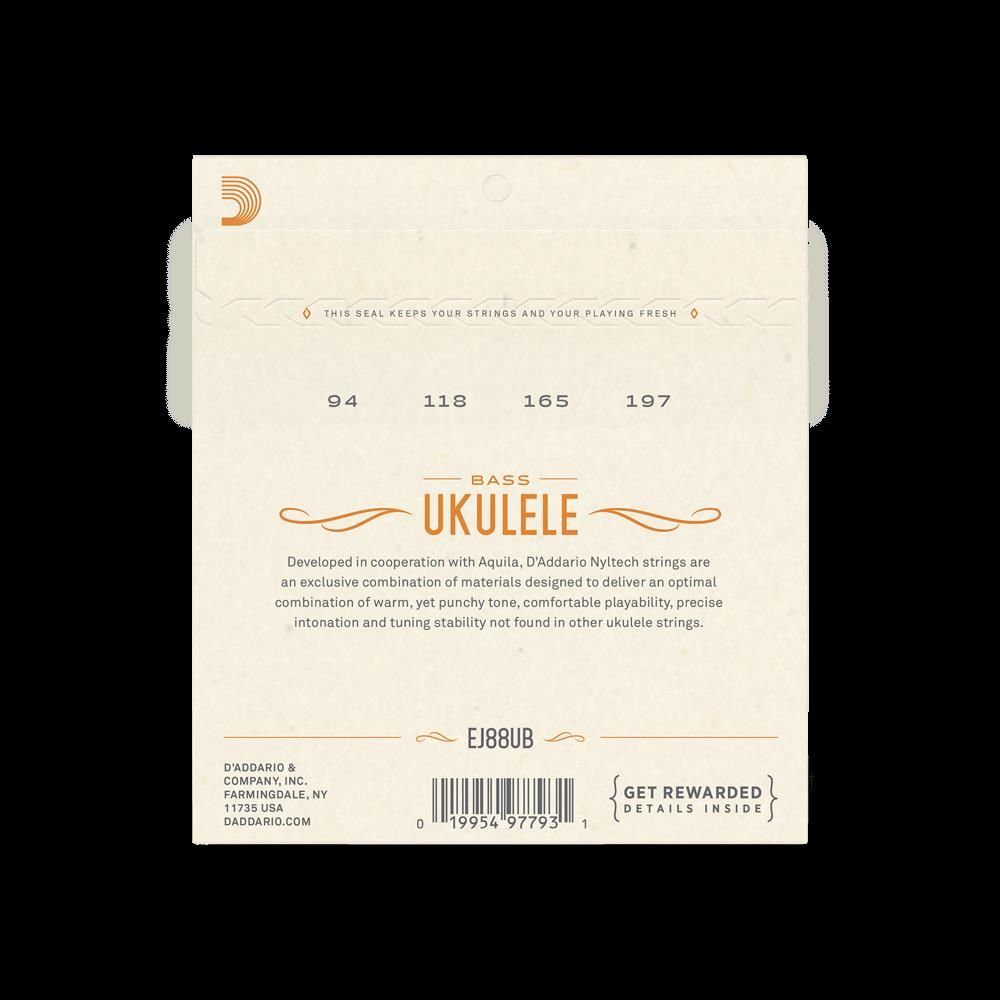 DAddario EJ88UB Nyltech Bass Ukulele Strings