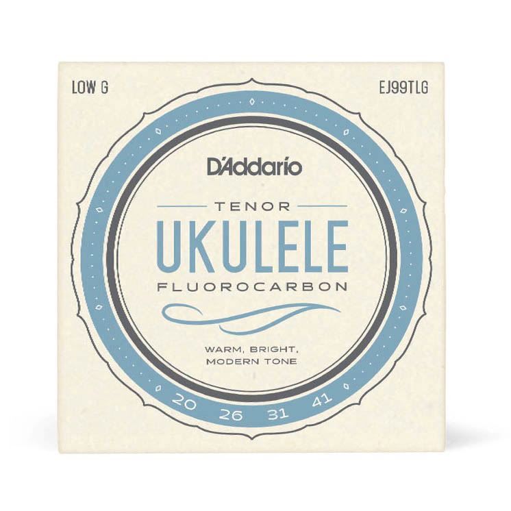 D'Addario EJ99TLG Tenor Ukulele Set - Low G