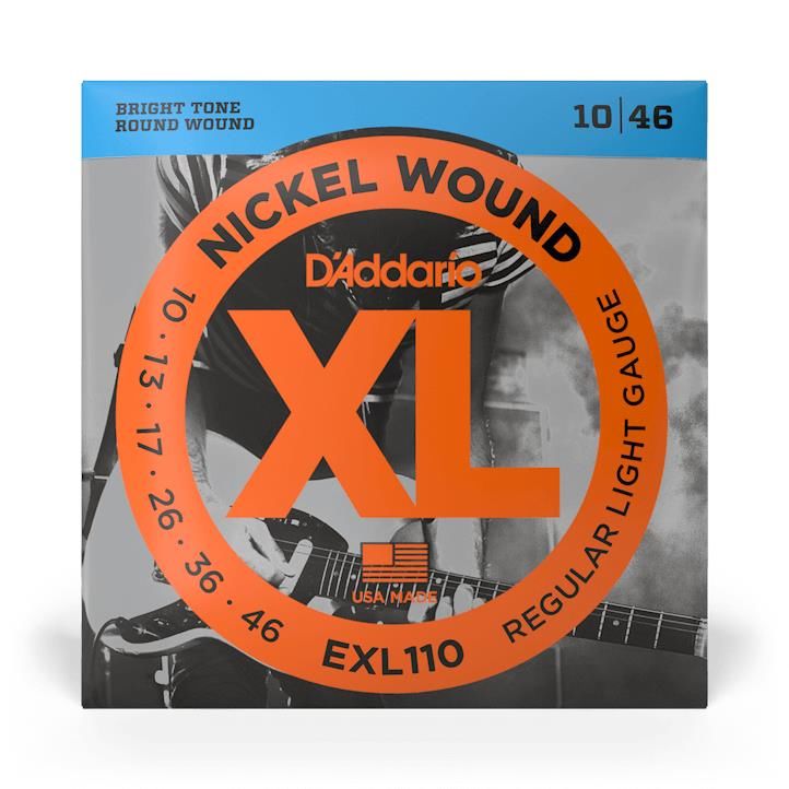 D'Addario EXL110 Electric Guitar Strings 3-Pack - 10-46