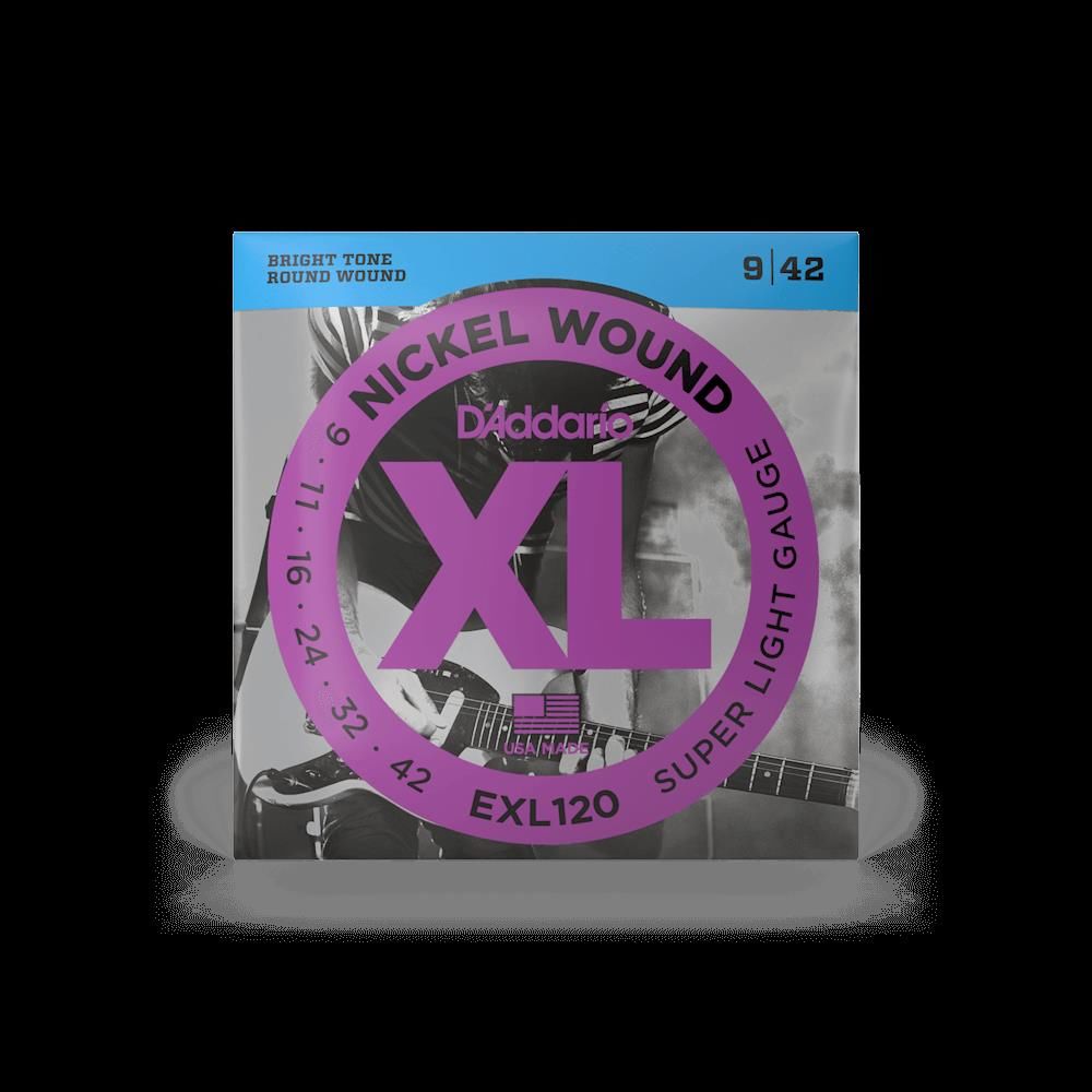 D'Addario EXL120 Electric Guitar Strings 3-Pack - 9-42