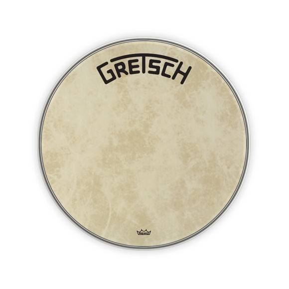 Gretsch Drumhead 22 BC Logo FiberSkyn