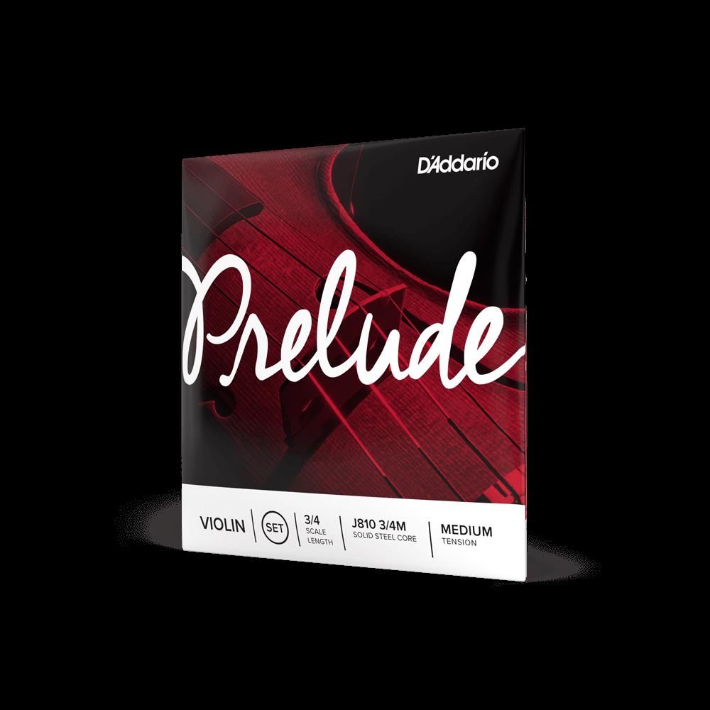 D'Addario J8103 Prelude 3/4 Medium Violin String Set