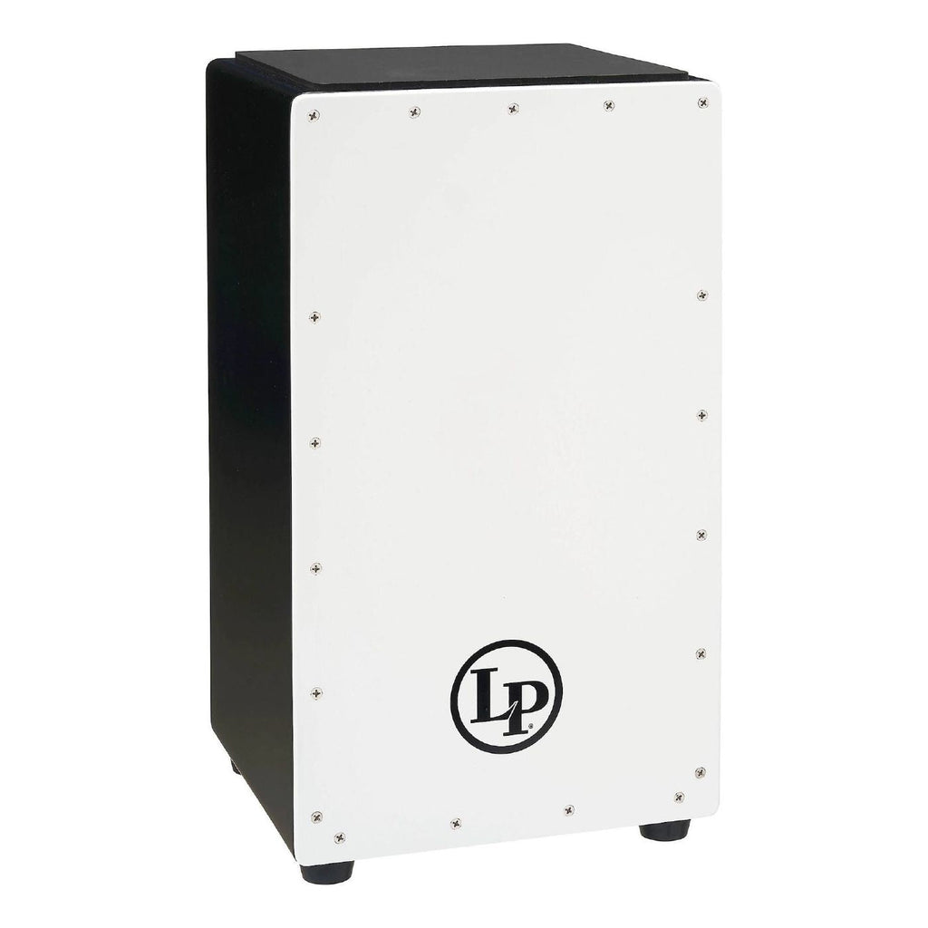 LP Prism Birch/Poplar Cajon with Padded Seat - White