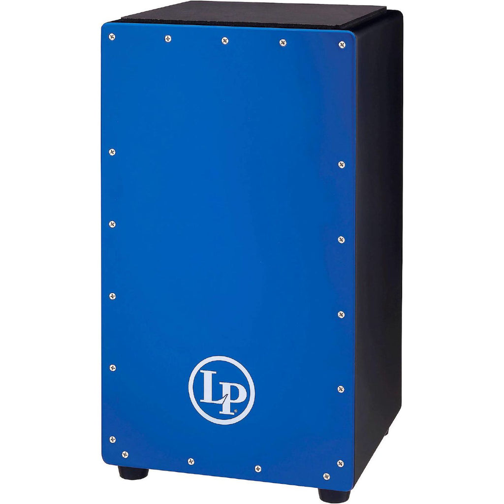 LP Prism Birch/ Poplar Cajon with Padded Seat - Blue
