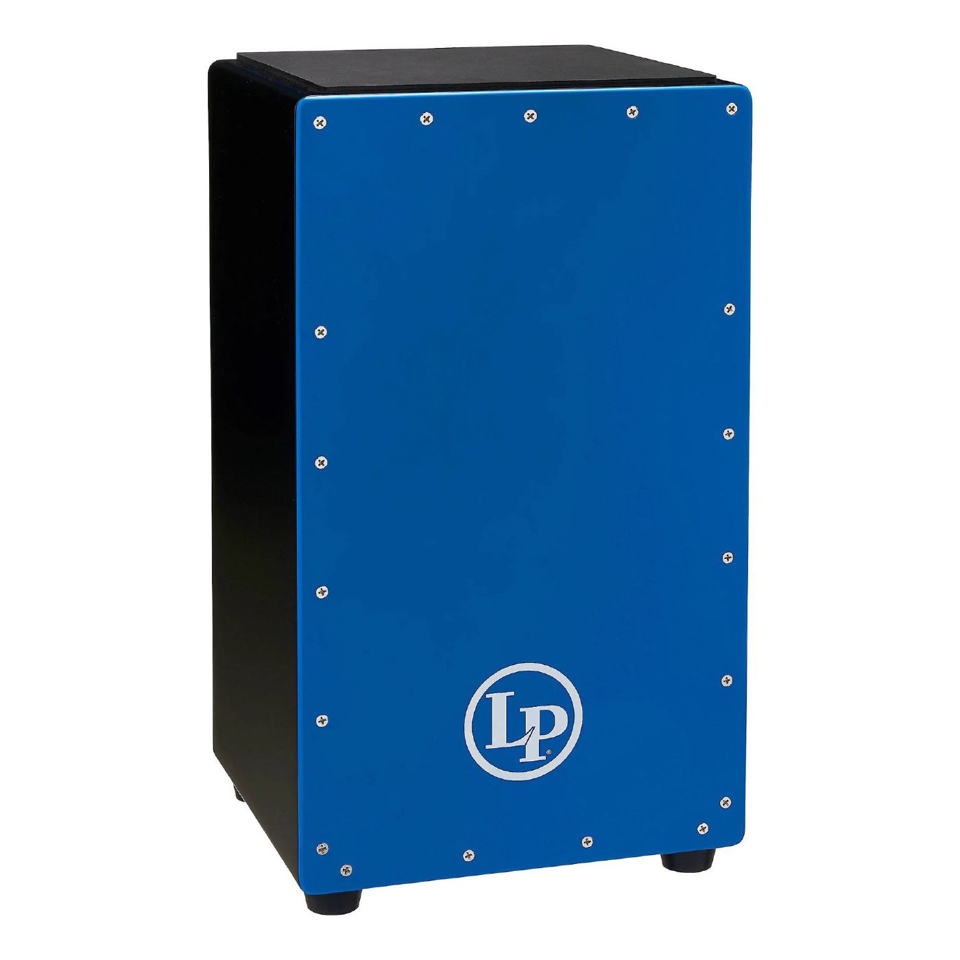 LP Prism Birch/ Poplar Cajon with Padded Seat - Blue