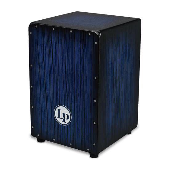 LP LPA1332 Aspire Accents Wire Cajon in Blue Burst Streak
