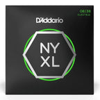 D'Addario NYXL0838 Nickel Wound Electric Guitar Strings - Extra Super Light 08-38