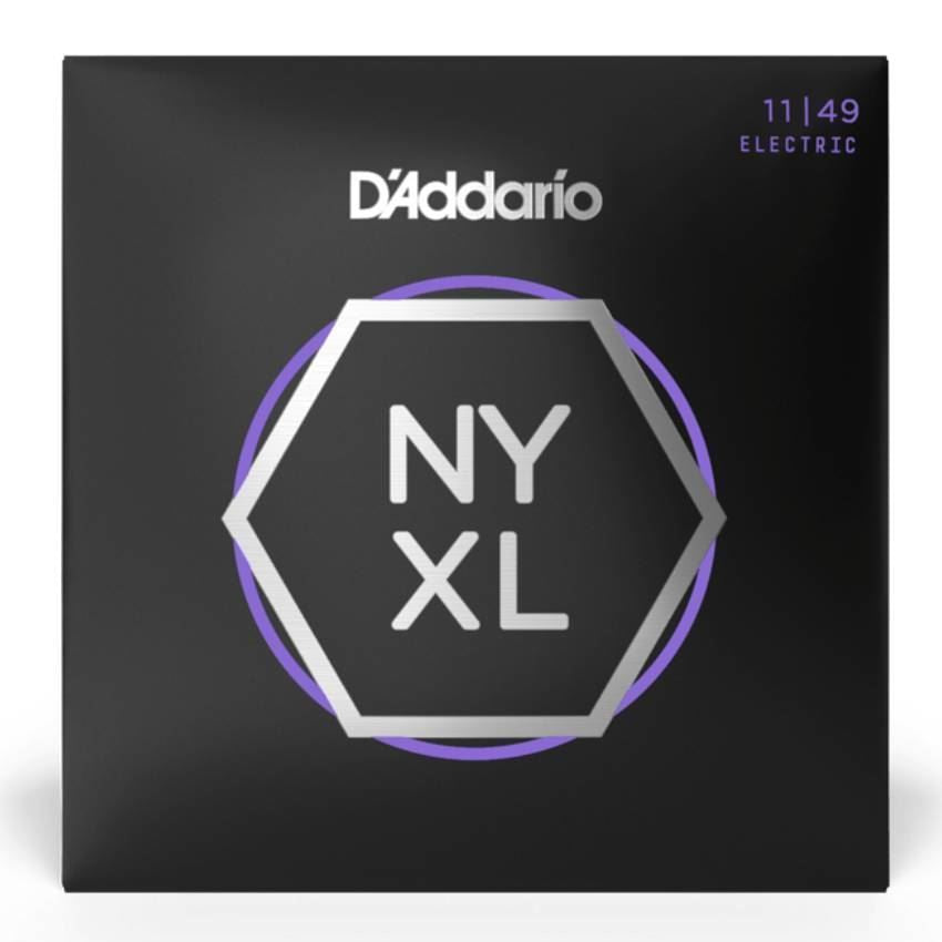 D'Addario NYXL1149 11-49 Medium Nickel Wound Electric Guitar Strings