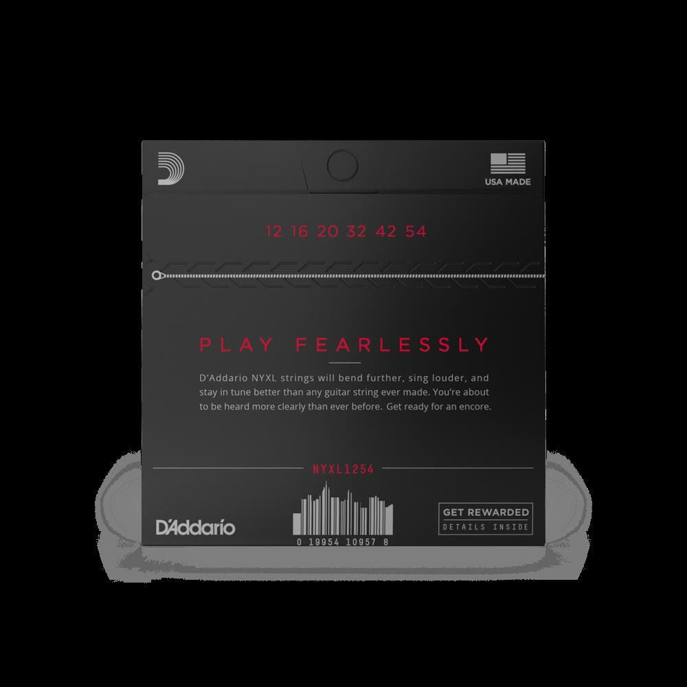 D'Addario NYXL1254 12-54 Heavy Nickel Wound Electric Guitar Strings