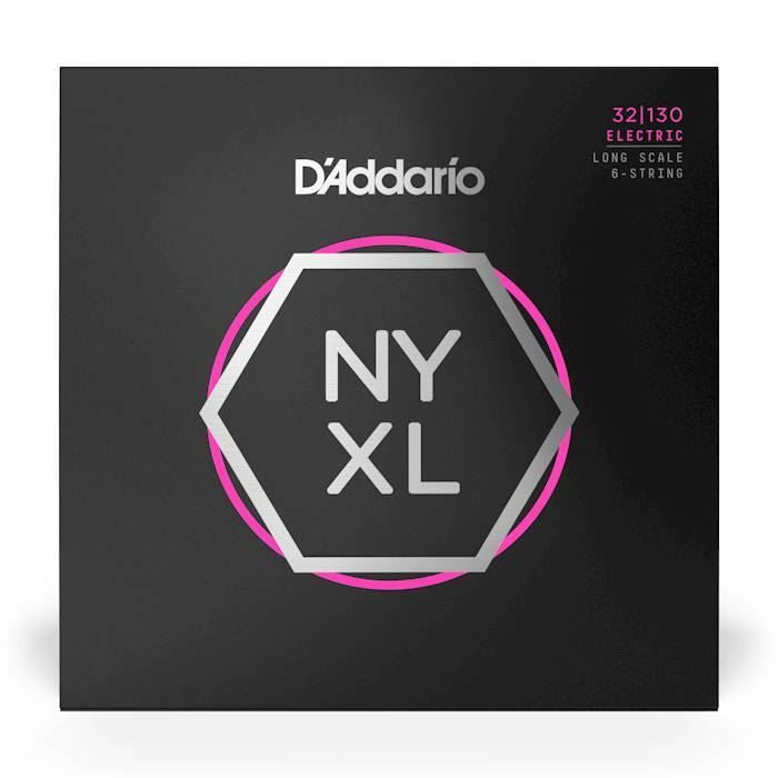 D'Addario NYXL32130 32-130 Light 6-String Bass Guitar Strings