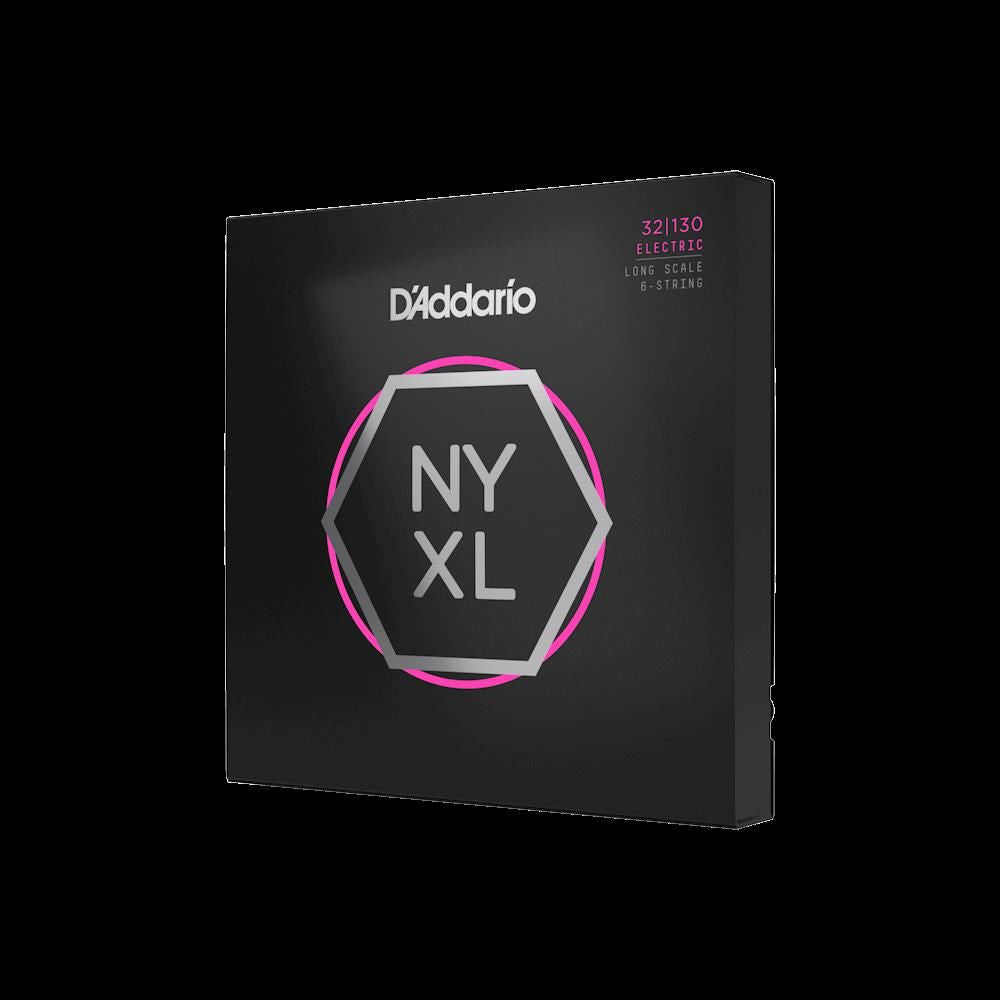 D'Addario NYXL32130 32-130 Light 6-String Bass Guitar Strings