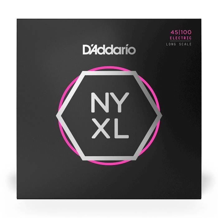 D'Addario NYXL45100 45-100 Light Bass Guitar Strings