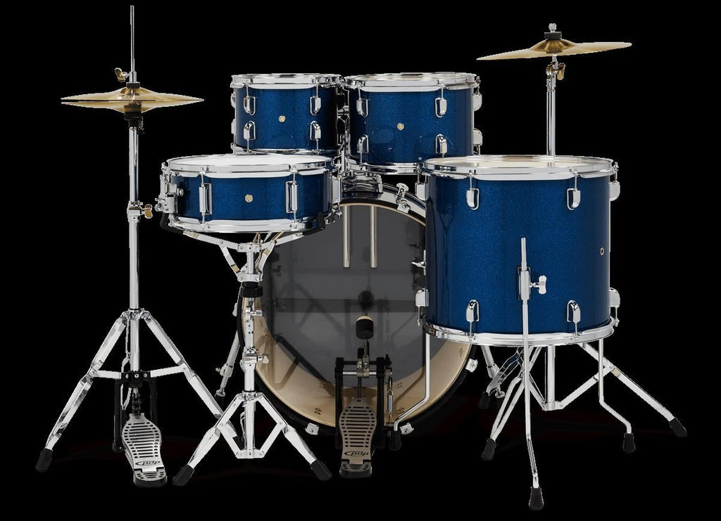 PDP Centerstage Series 5-Piece Drum Kit with 22in Bass Drum in Royal Blue