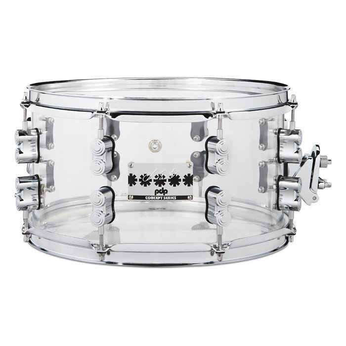 PDP Chad Smith Signature 13in x 7 Snare Drum in Clear Acrylic