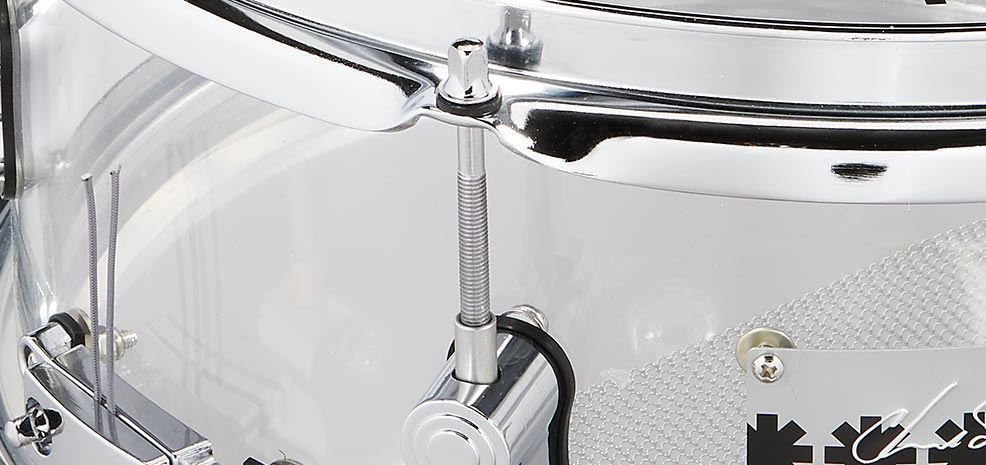 PDP Chad Smith Signature 13in x 7 Snare Drum in Clear Acrylic