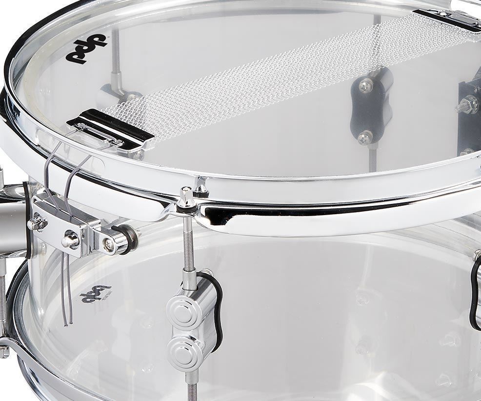 PDP Chad Smith Signature 13in x 7 Snare Drum in Clear Acrylic