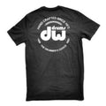 DW Drums Workshop Logo Corp T-Shirt in Black (Medium)