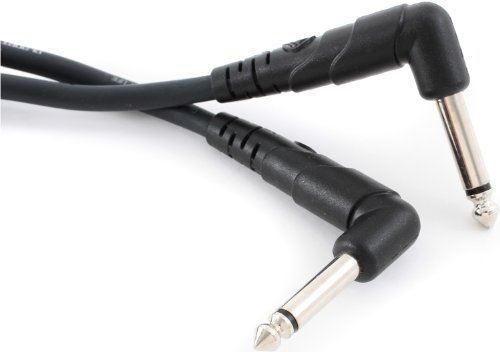 Planet Waves Classic Series 0.5ft Right Angle Patch Cable (3 pack)