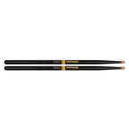 Promark Rebound 5B ActiveGrip Drumsticks - Acorn Tip Black