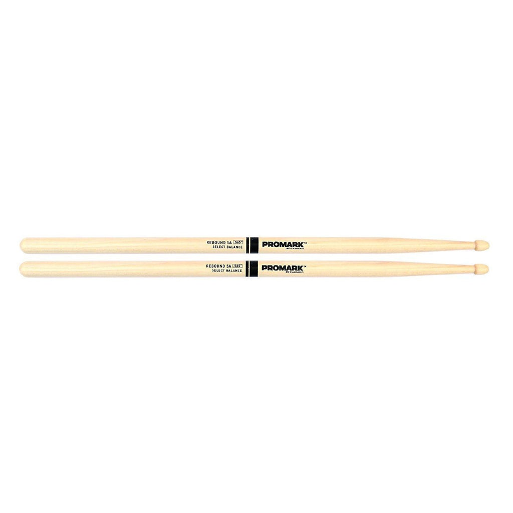 Promark Rebound 5A Drumsticks - Hickory Acorn Wood Tip