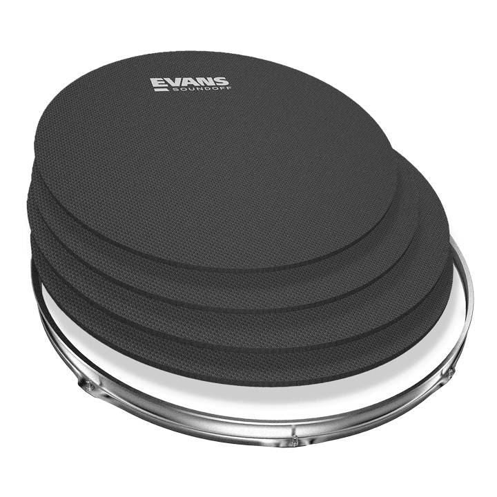 Evans SoundOff by Evans Drum Mute Pak, Fusion (10,12,14,14)