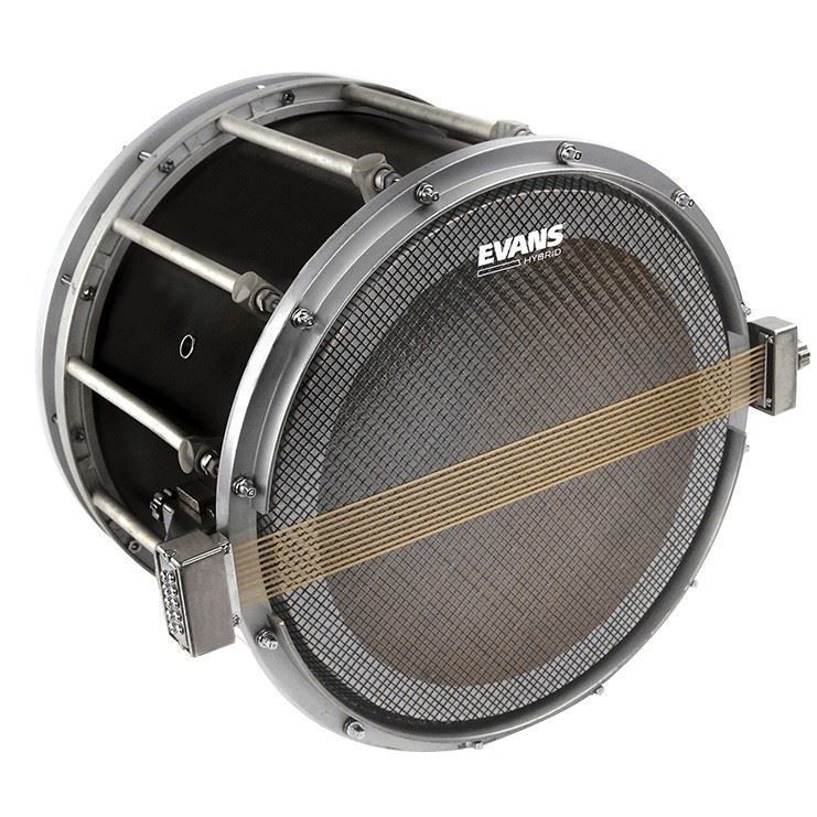 Evans Hybrid Series Marching Snare Side Drumhead, 14 Inch