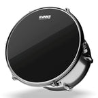Evans Black Chrome 8 Inch Tom Drum Head