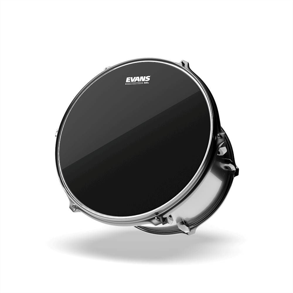 Evans Black Chrome 12 Inch Tom Drum Head