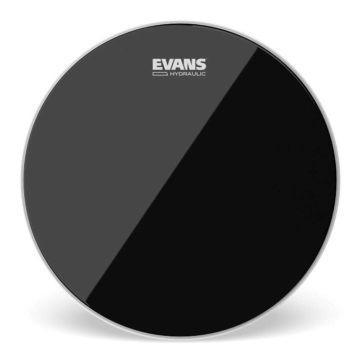 Evans Hydraulic Black Drum Head, 15 Inch