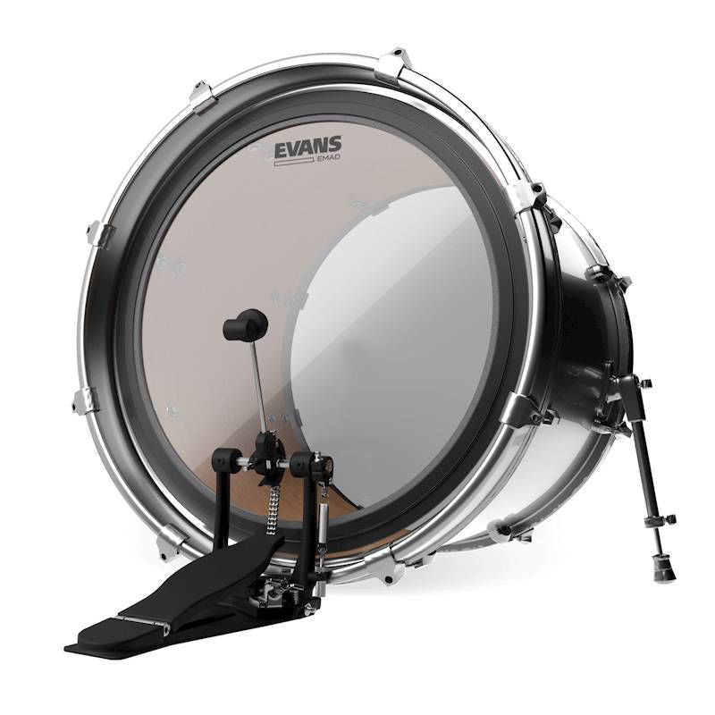 Evans 16 inch EMAD Tom Hoop Batter Clear