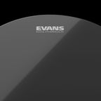 Evans Hydraulic Black Drum Head, 18 Inch