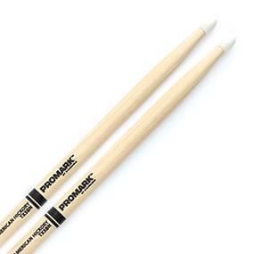 Promark AM Hickory 5B Nylon Tip Drumsticks