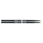 ProMark Mike Portnoy ActiveGrip 420X Hickory Oval Wood Tip drumsticks with textured grip for drummers.