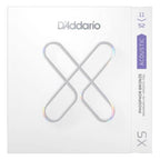 DAddario XS Set of Acoustic Guitar Strings, Phosphor Bronze, Custom Light, 11-52