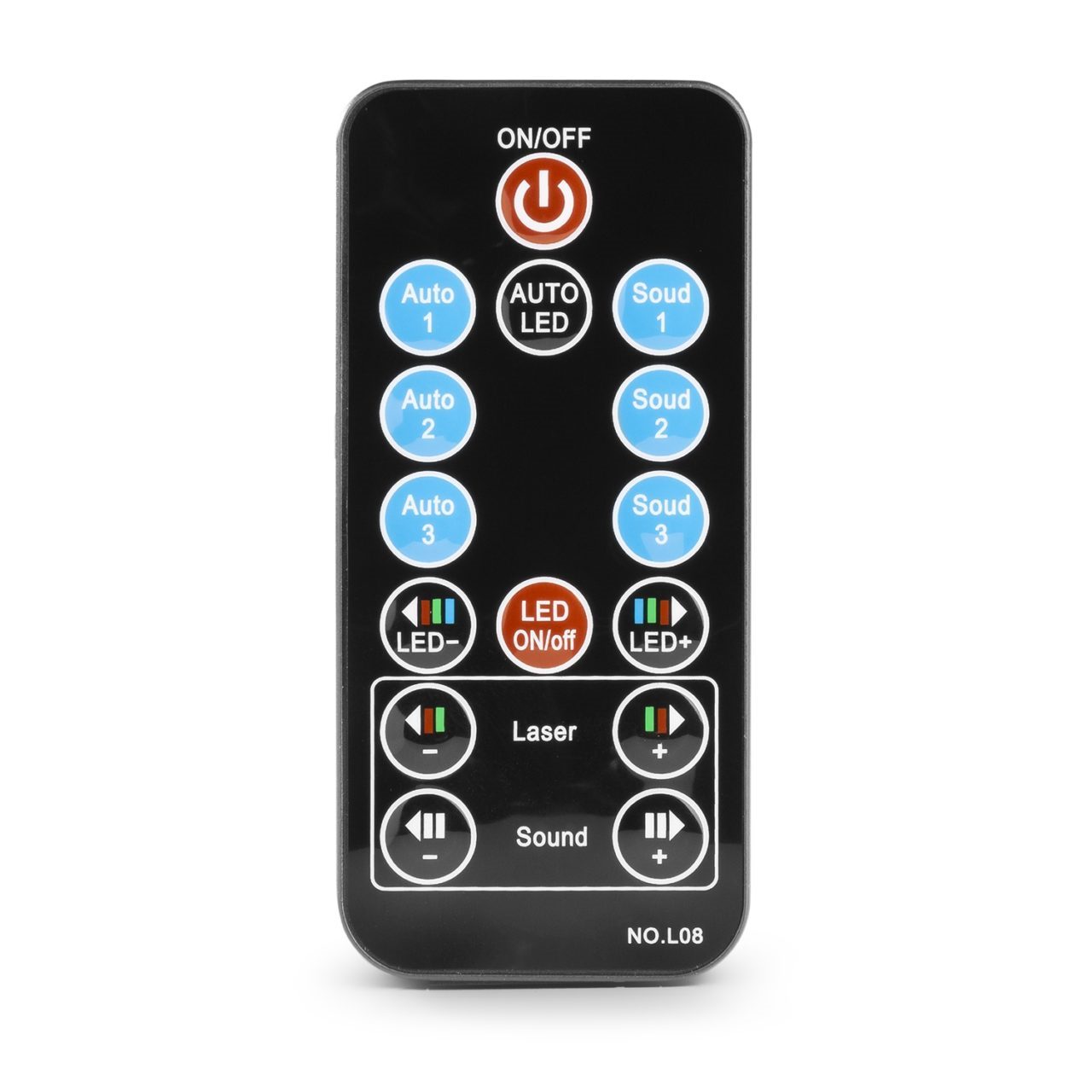 Beamz Dahib R/G Laser Blue LED Gobo IRC