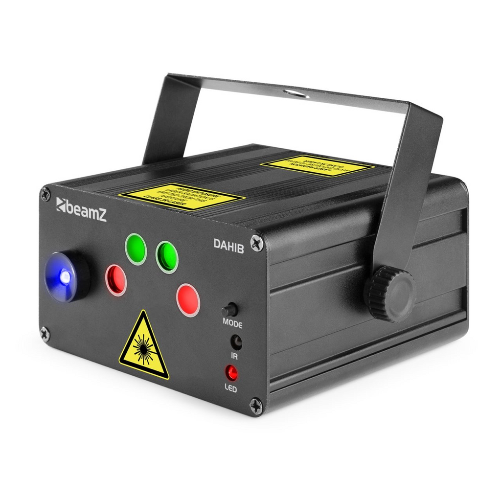 Beamz Dahib R/G Laser Blue LED Gobo IRC