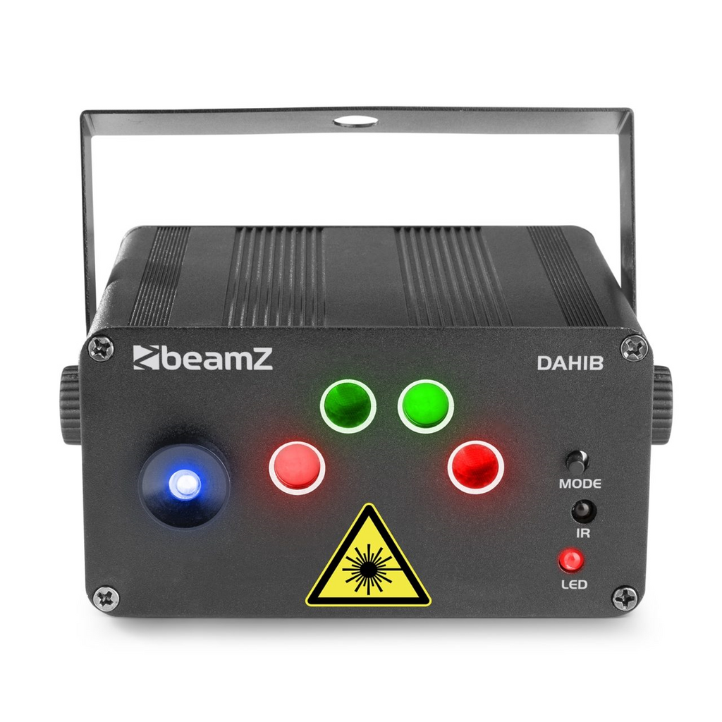 Beamz Dahib R/G Laser Blue LED Gobo IRC