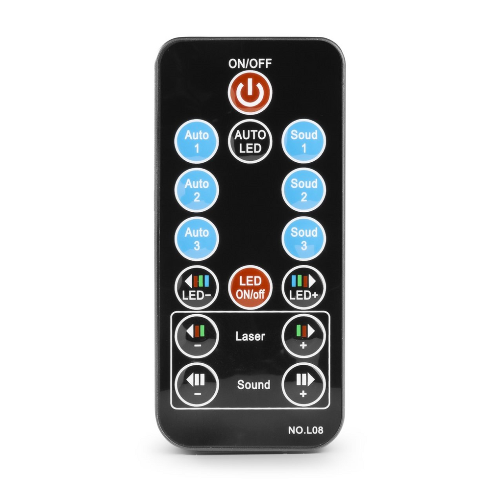 Beamz Dahib R/G Laser Blue LED Gobo IRC