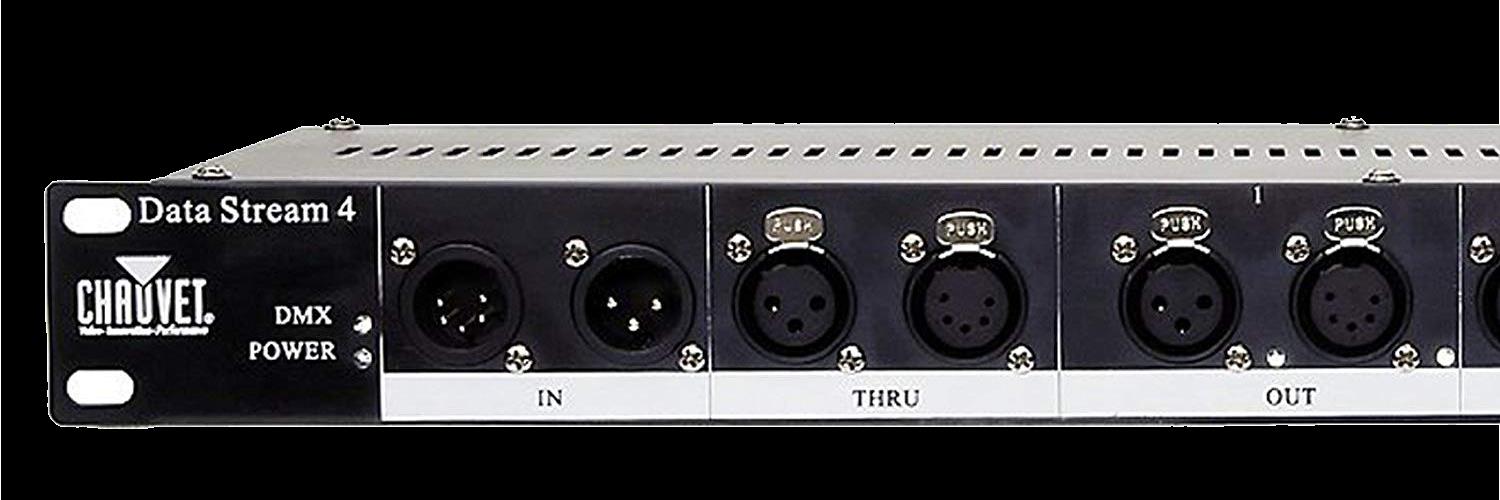 Chauvet DJ Data Stream DMX 4-Way Optical Splitter